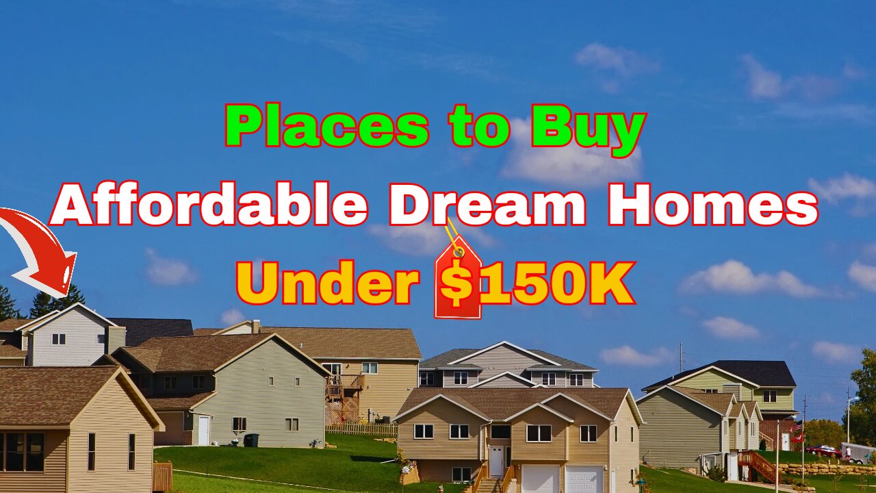 Top 3 Affordable Places to Buy a House for Under $150,000