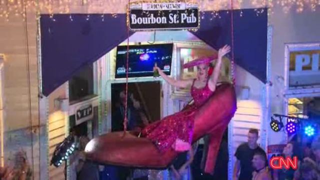 Unicorn, lime wedge, 'Sushi' ring in new year in Key West