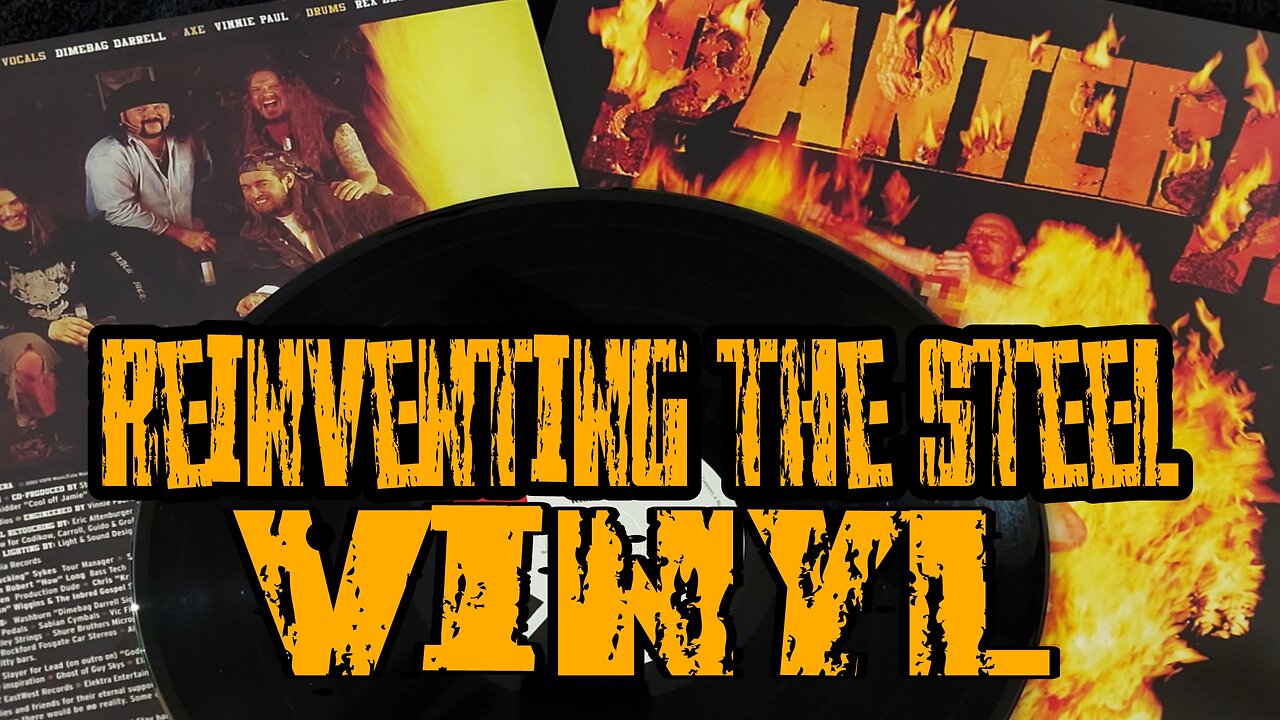 PANTERA Vinyl -Reinventing the Steel