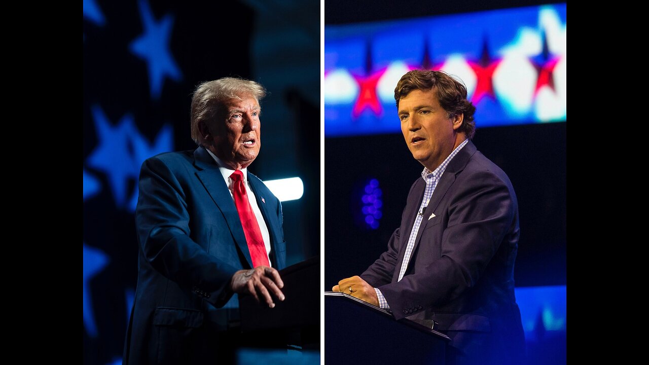 Tucker Carlson Debate Night with Donald J Trump