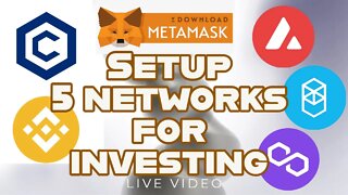 How to Set Up Metamask & Networks for Investing