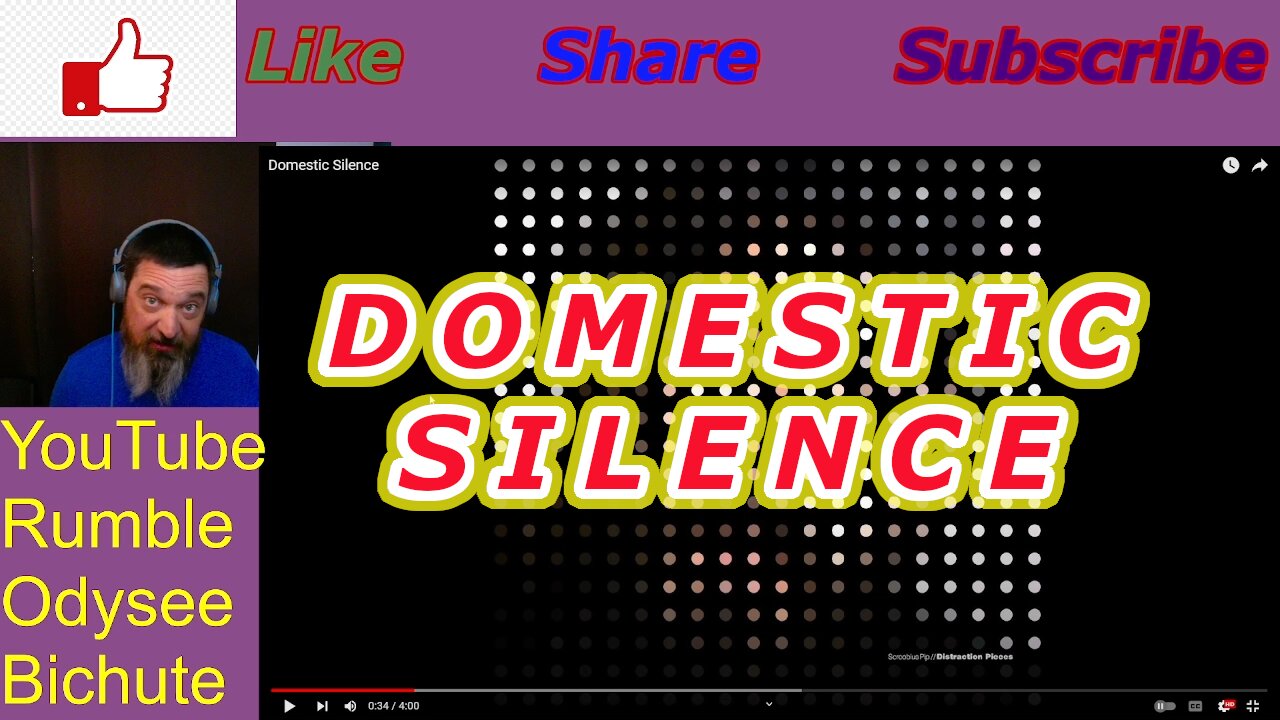 Scroobius Pip Domestic Silence Reaction