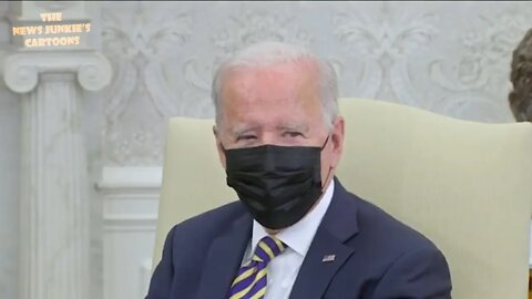 Biden ignores questions from reporters, hasn't taken questions in days.