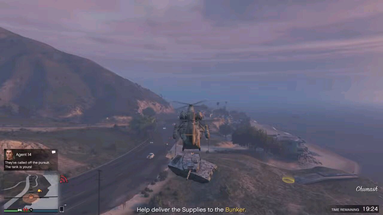 GTA5 funny little glitch.. I couldn't stop laughing