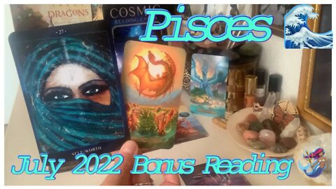 Pisces July *Bonus* “Walking in your truth! No hesitation required!” Tarot & Oracle Reading. 🧜🏽‍♀️