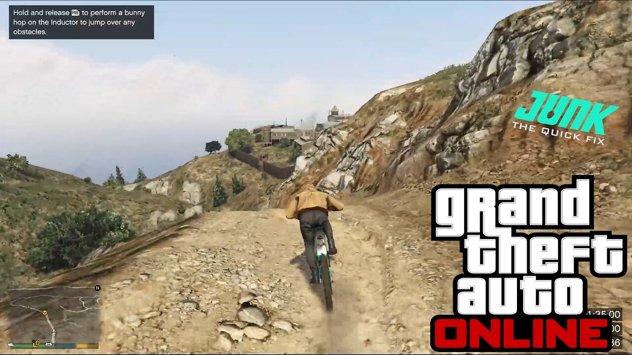 GTA Online Junk Energy Time Trials Mountain State Attempt 2