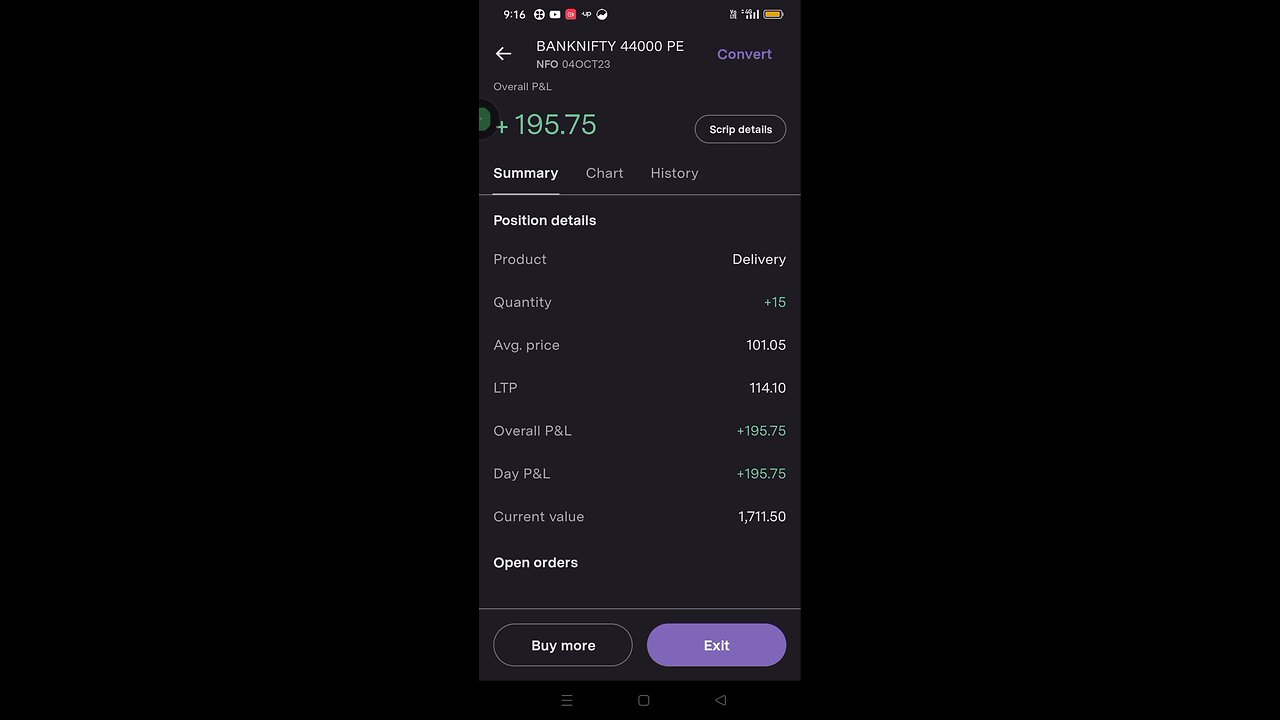 Profit 😁😁...in banknifty 💥 trading...#trading