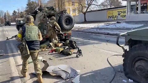 Combat In Kharkiv 2022, Ukrainians Capture Russian Vehicles