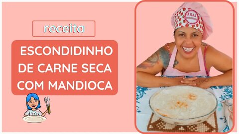 Escondidinho de Carne Seca com Mandioca para o Dia das Mães🧡