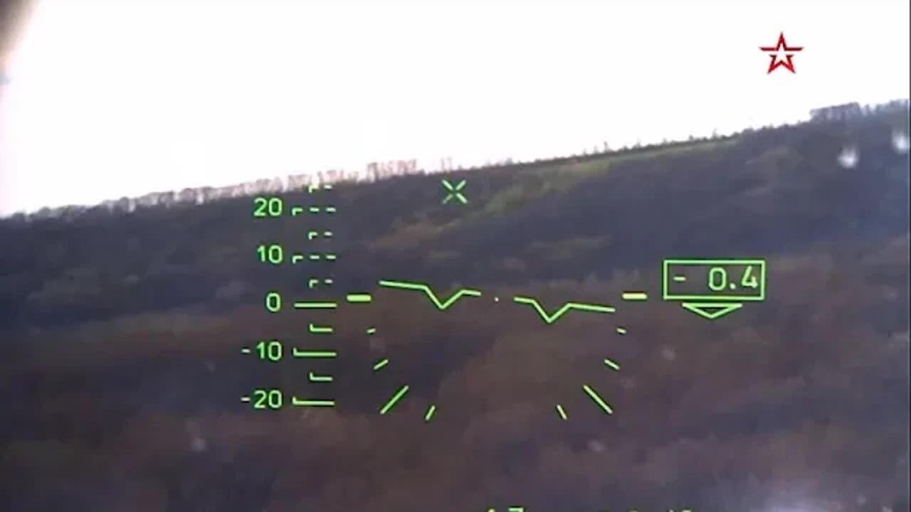 Russian Ka-52 "Alligator" Attack Helicopters Destroy Ukrainian Positions From A Distance Up To 5 Km!