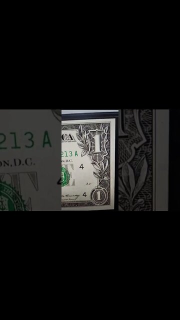 Dollar Bill Printing Error! #Dollar
