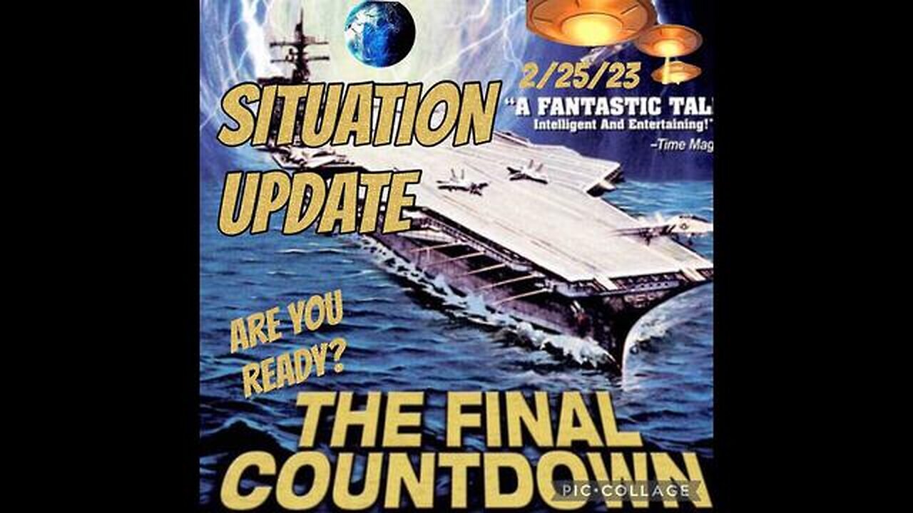 SITUATION UPDATE - THE FINAL COUNTDOWN ARRIVES! RUSSIA SCRAMBLES GPS OVER NUCLEAR SITES! CHINA ...