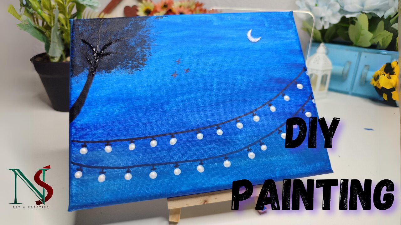 Acrylic Art, DIY Hand Painting, NS Art n Crafting