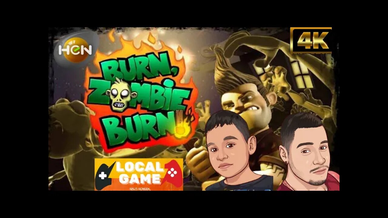 Jogo de tiro ps3 hen Burn Zombie Burn multiplayer local game