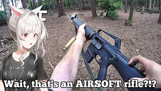 This is a scary-real M16A1 airsoft!! || Silo Entertainment react