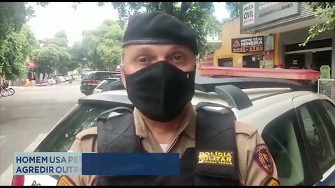 Motivado por ciúmes: homem usa pedaço de vergalhão para agredir outro em construção em G.V.