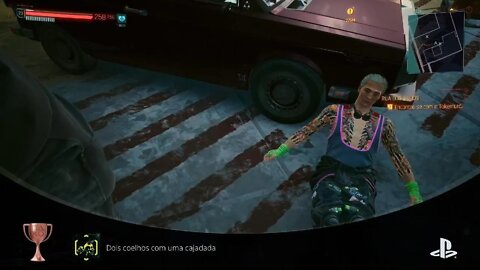 Dois coelhos com uma cajadada - Cyberpunk 2077 PS5