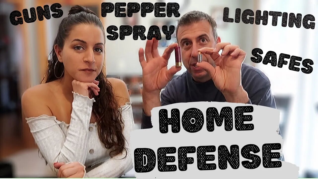 HOME DEFENSE | Guns, pepper spray, safes, and lighting