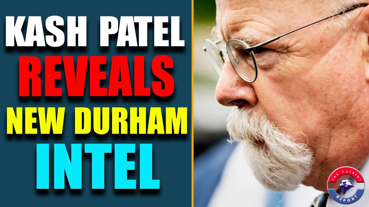 HISTORIC CURTAIN IS COMING: KASH PATEL DROPS NEW INTEL ON DURHAM TRIAL! UPDATE TODAY OCTOBER 8, 2022