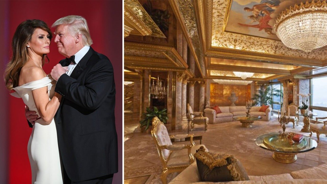 Donald Trump and Melanie Trump's Luxurious Apartment