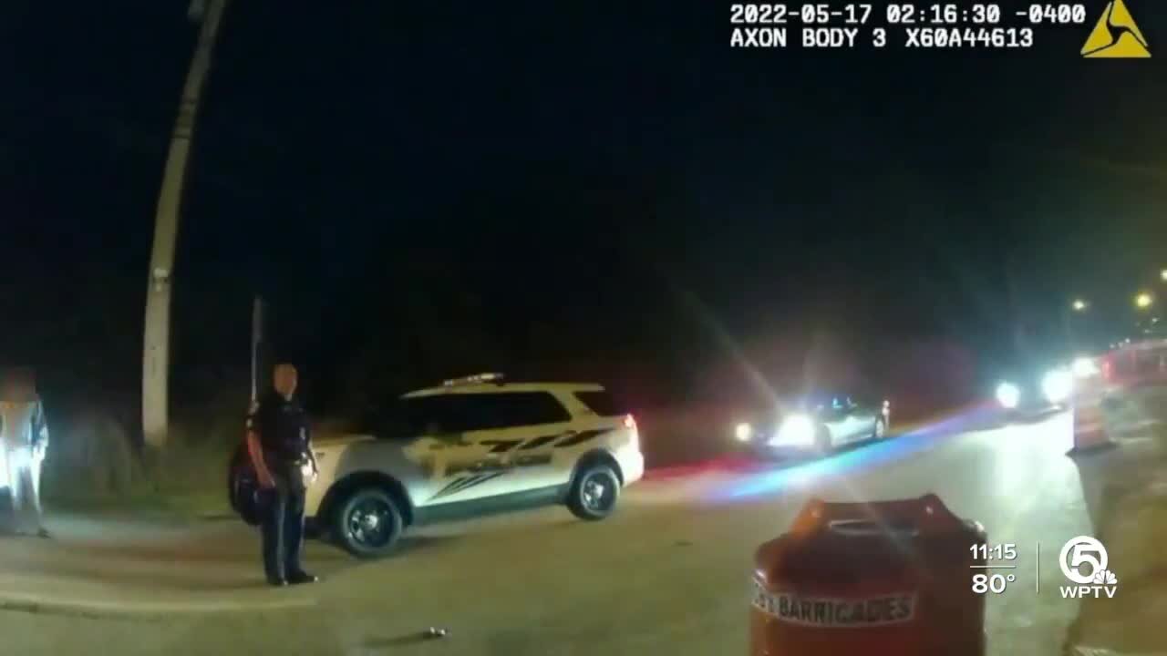 Port St. Lucie police officer 'narrowly missed' by drunken driver who sideswiped cruiser