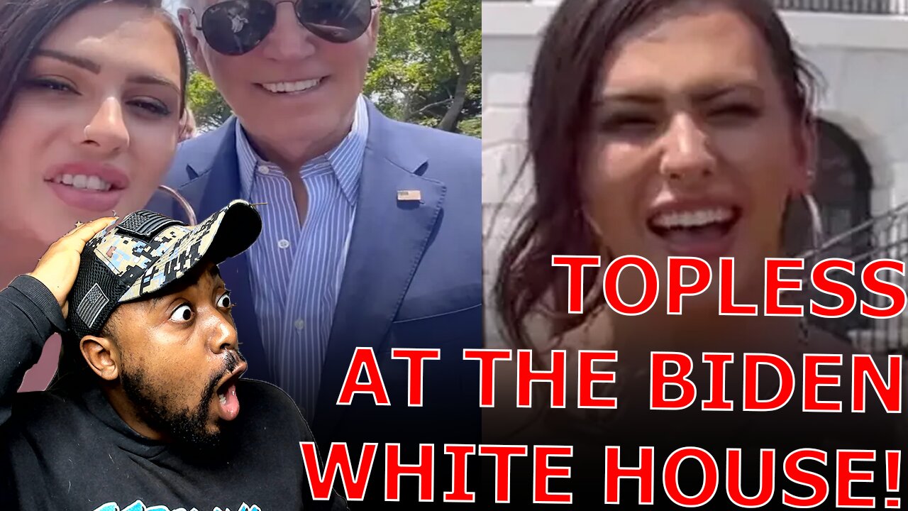 White House BANS Trans Influencer For Going TOPLESS At Biden's Pride Celebration!