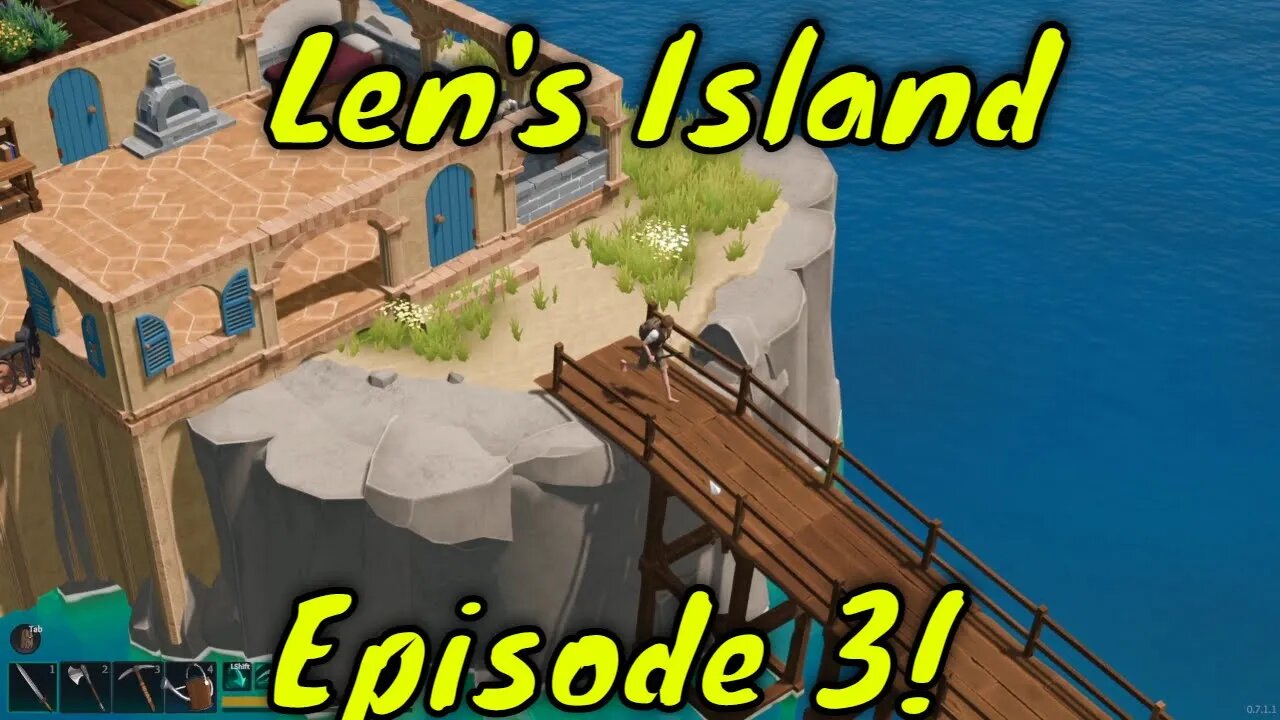 Len's Island Episode 3! Cave is Crazy!