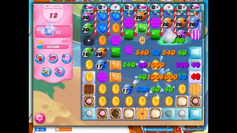 Candy Crush level 5976 Talkthrough, 30 Moves 0 Boosters