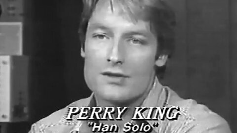 Perry King as Han Solo in Star Wars audition and recording Empire Strikes Back radio play