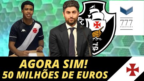 🚨SAIU AGORA🚨NEGÓCIO MILIONÁRIO! 777 E VASCO CONFIRMAM!