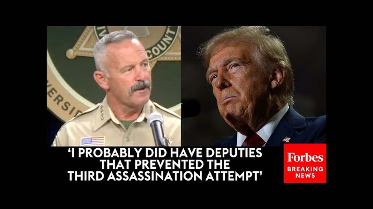 🤔 Riverside Sheriff Says Arrest At Trump Rally Probably Prevented 3rd Assassination Attempt