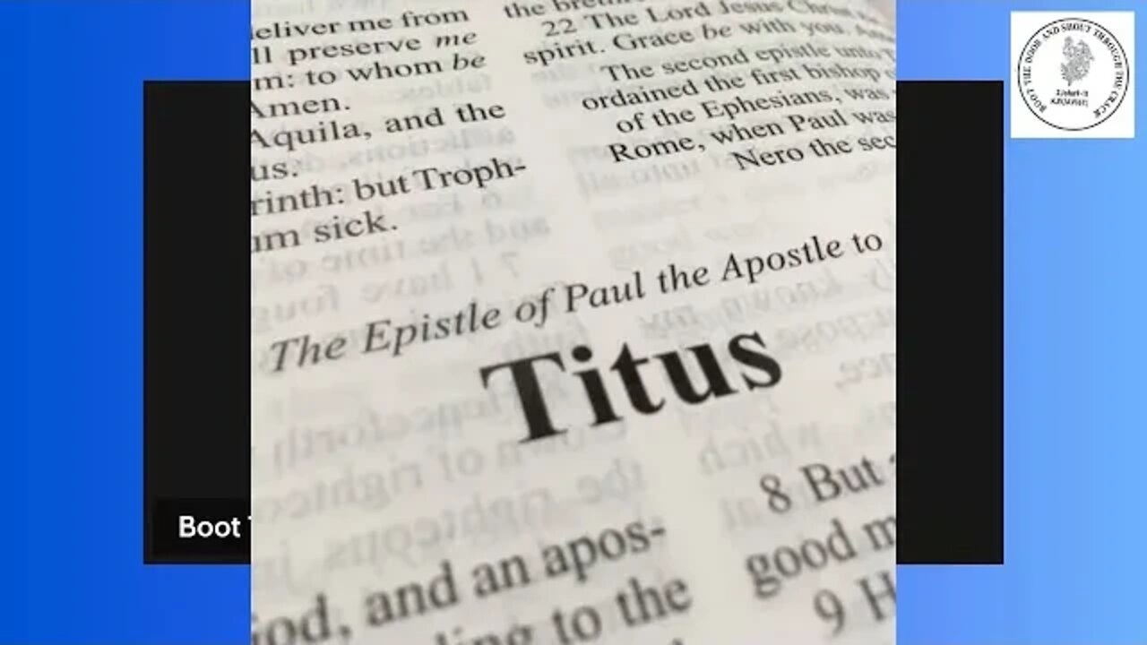 Titus #KJV