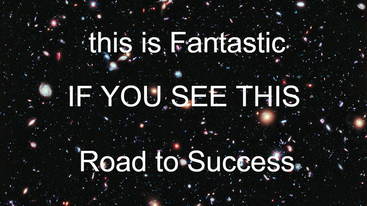road to success