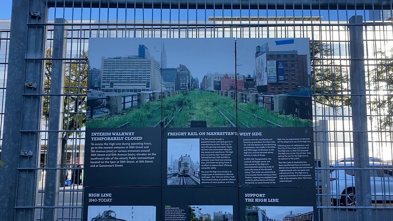 Walking Manhattan: High Line Park