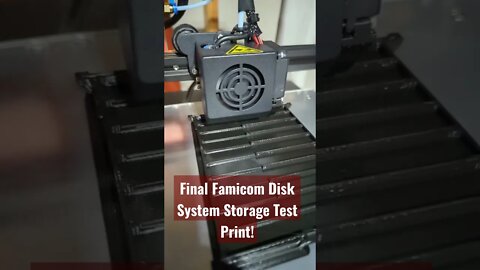 3D Printing Final Prototype: Famicom Disk System Game Disk Storage