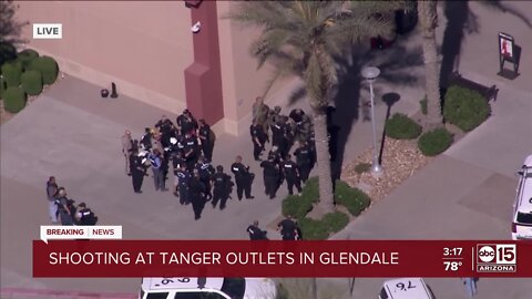 At least one person shot at Tanger Outlets in Glendale for active scene