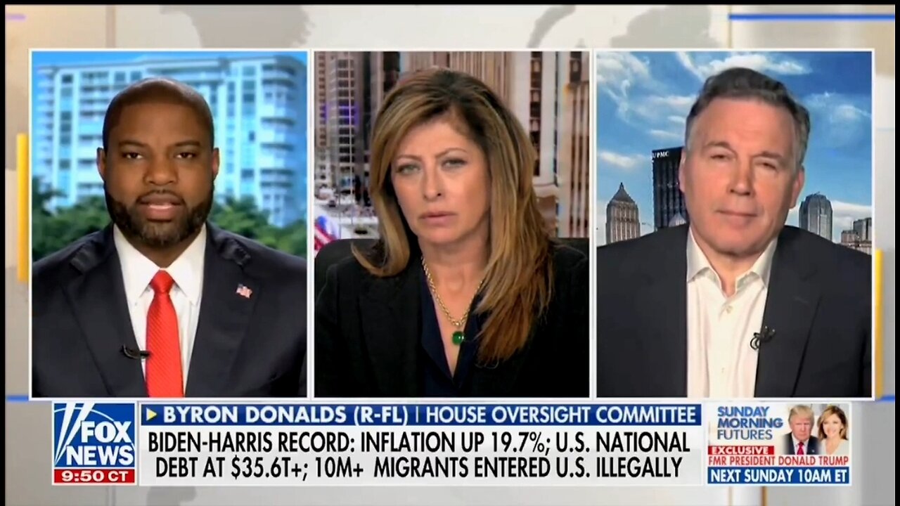 Rep Byron Donalds Broke The Economy, Border!