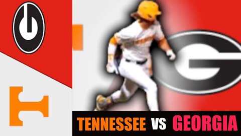 Georgia vs #1 Tennessee Highlights (Game 2) | 2022 College Baseball Highlights