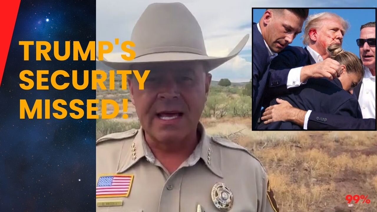 Arizona Sheriff Reveals Security Blunders During Trump's Visit: "Misses" by Secret Service