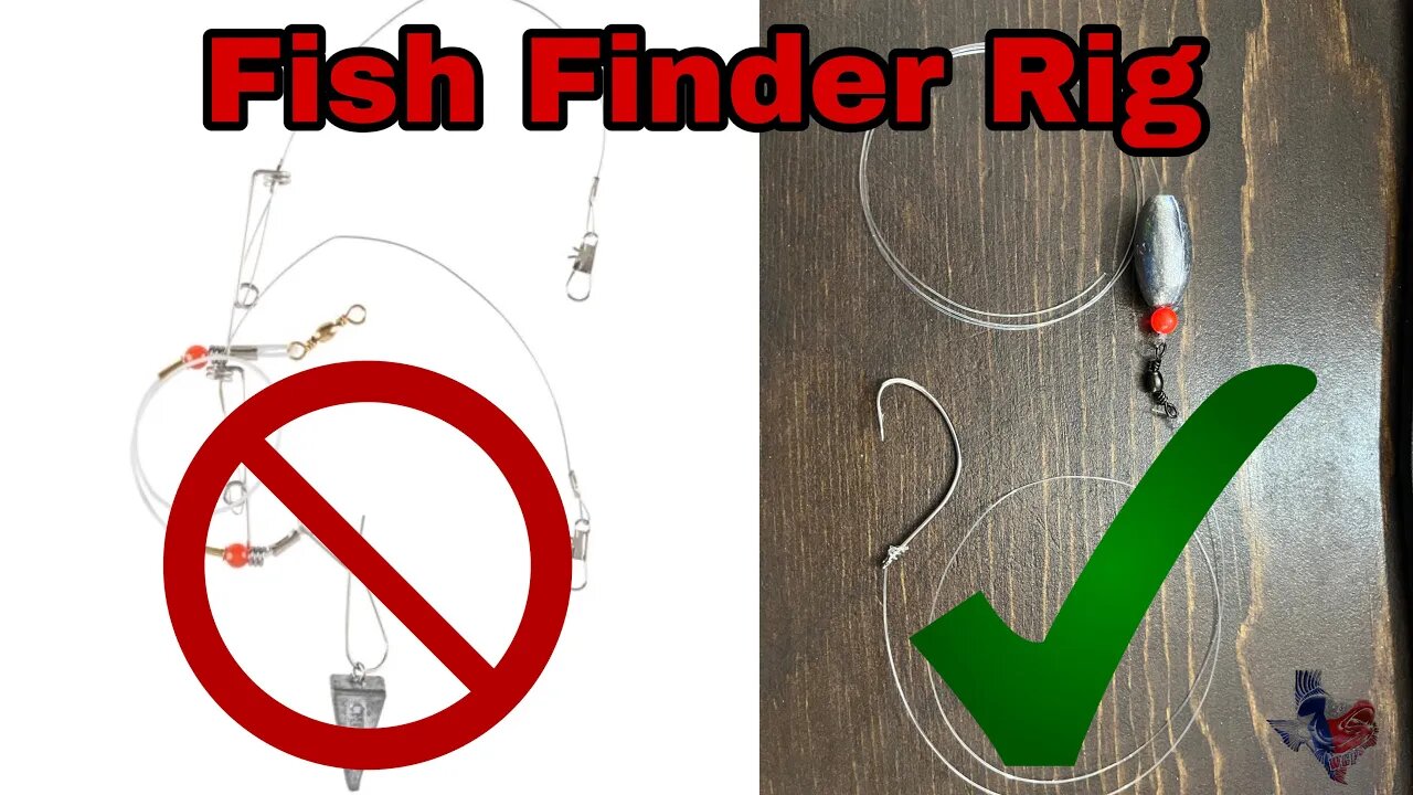 How to make Fish Finder rigs for Bottom Fishing