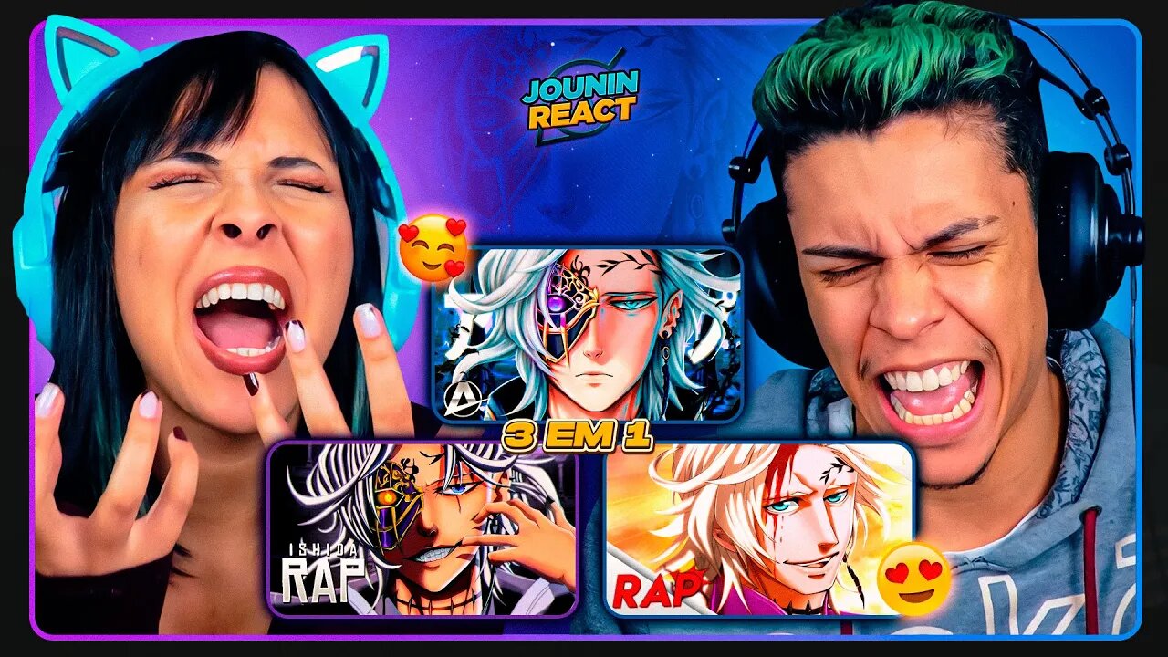 3 EM 1 - HADES | AniRap, Ishida & Sting Raps | [React em Casal] 🔥