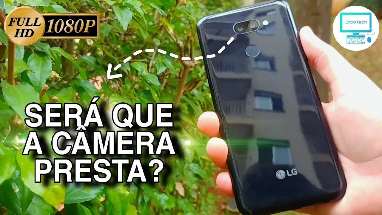 TESTE DE CÂMERA TRASEIRA LG K40S - Full HD 30FPS