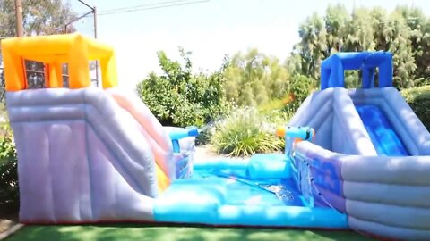 12 MILLION Subscribers Nerf Water Battle 2 !!!! 16