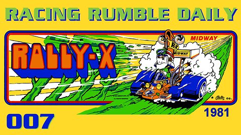 Racing Rumble Daily 007 - New Rally-X (1981) XBox 360 Namco Arcade Classic