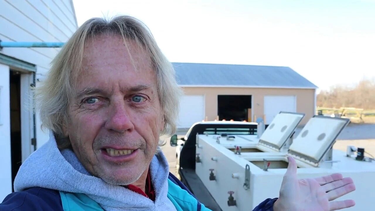 Fish Muskies, Trout at Fawn River Fish Hatchery Orland Indiana