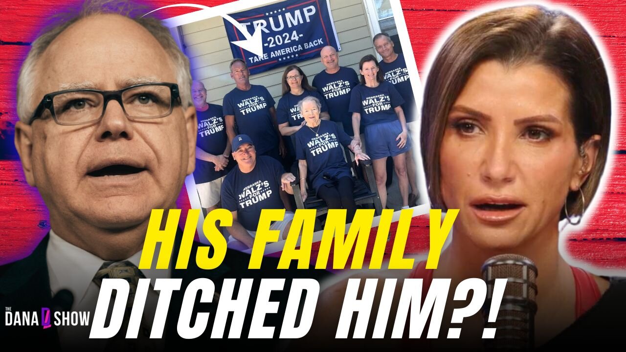 Tim Walz's Family Reveals They're Supporting TRUMP?!