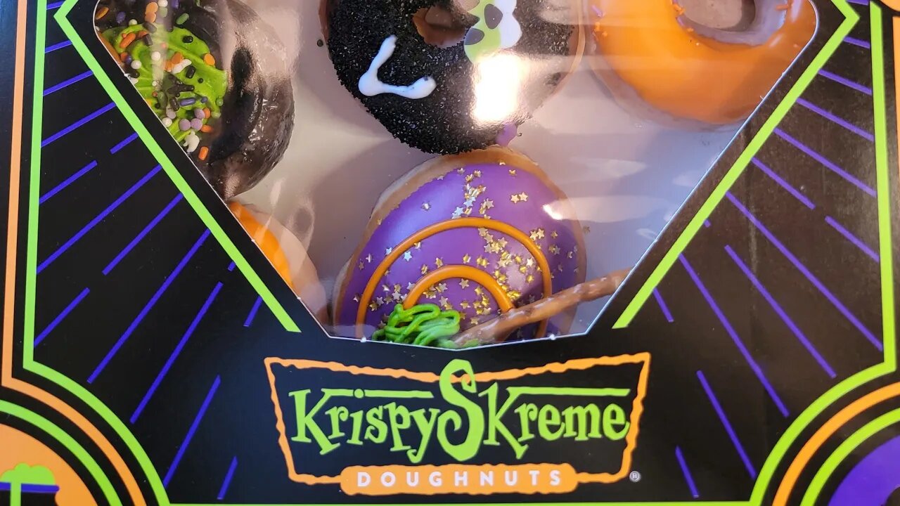 Krispy Skreme Doughnuts Halloween 🎃 Theme October 2021