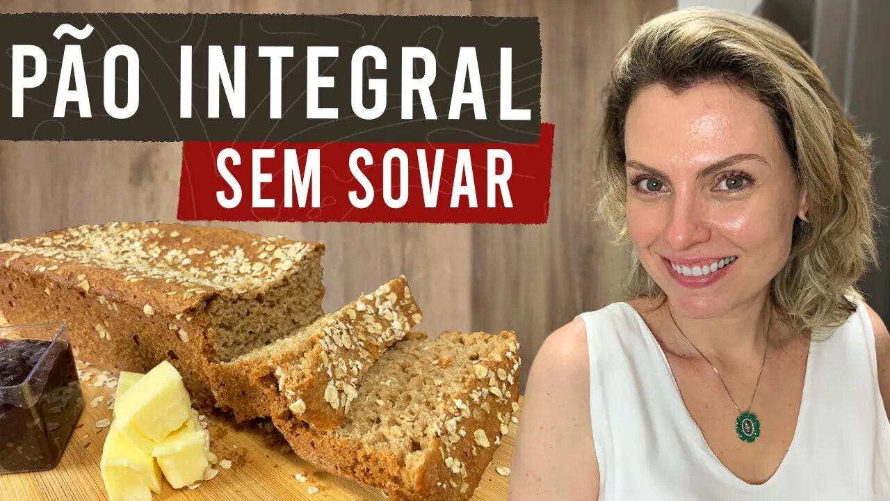 PÃO INTEGRAL DE LIQUIDIFICADOR