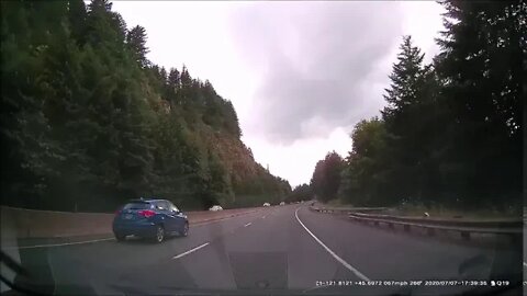 Ride Along with Q #66 Columbia Gorge Hotel to Portland 07/07/20 - DashCam Video by Q Madp