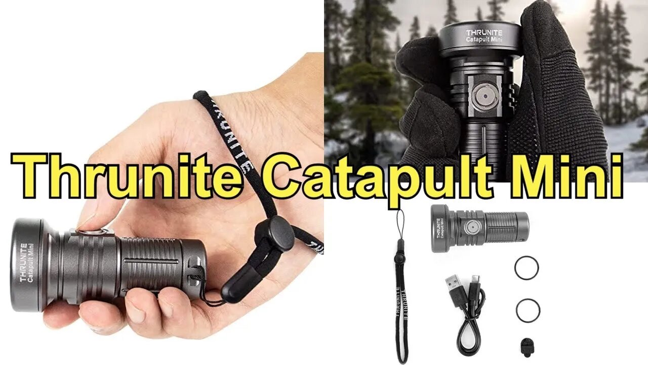 ThruNite Catapult Mini 680 lumens and a long throw !! See discount code !